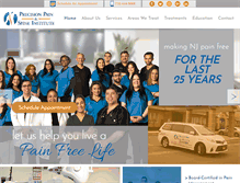 Tablet Screenshot of njnopain.com